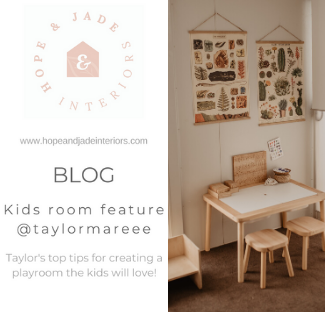 Kids room feature - Top tips for creating a play room the kids will love!