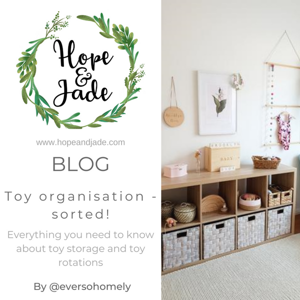 Toy storage & Toy rotation systems with Ever So Homely