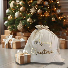 Load image into Gallery viewer, EXTRA LARGE Personalised Velvet Christmas Santa Sack 100cmx100cm