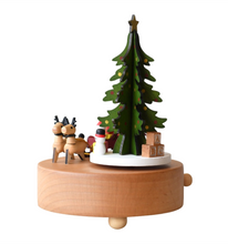 Load image into Gallery viewer, Personalised Christmas Music Box - Santa Sleigh