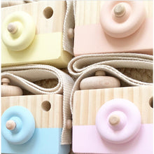 Load image into Gallery viewer, Wooden Camera - Peach - Hope & Jade