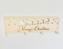 Load image into Gallery viewer, Christmas Stocking Hanger - Santa Sleigh