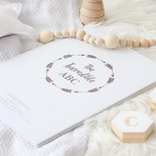 Load image into Gallery viewer, The Incredible ABC keepsake book