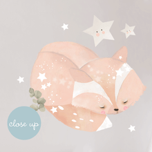 Load image into Gallery viewer, Wall Sticker decals Friendly Foxes Woodland