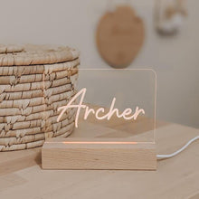 Load image into Gallery viewer, Personalised classic night light