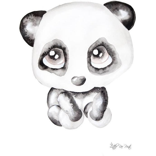 Poppy the Panda - Watercolour print - Hope & Jade