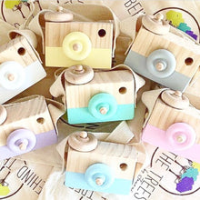 Load image into Gallery viewer, Wooden Camera - Lemon yellow - Hope & Jade