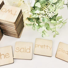 Load image into Gallery viewer, Timber sight words flash card - my first 110 words