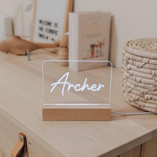 Load image into Gallery viewer, Personalised classic night light