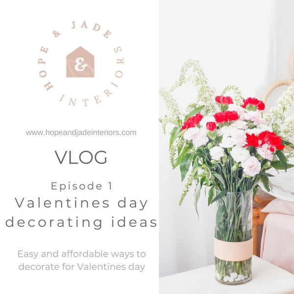 Valentines day decorating! Easy and affordable ways to decorate for Valentines day