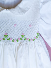 Load image into Gallery viewer, Our Sweetest Smock Dress - 3 colours available (Pink, Blue, White)