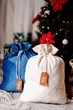 Load image into Gallery viewer, NEW Quilted Velvet Santa Sacks