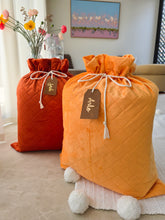 Load image into Gallery viewer, NEW Quilted Velvet Santa Sacks