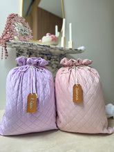 Load image into Gallery viewer, NEW Quilted Velvet Santa Sacks