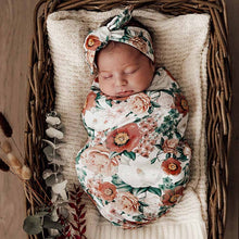 Load image into Gallery viewer, Swaddle &amp; Topknot Set - Florence
