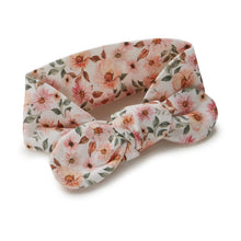 Load image into Gallery viewer, Swaddle &amp; Topknot Set - Spring Floral Organic