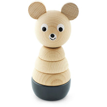 Load image into Gallery viewer, Wooden stacking puzzle - Black Bear - Hope &amp; Jade
