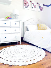 Load image into Gallery viewer, EVERLY - Nursery &amp; Kids Bedroom Rug - Round 120cm  (2 colour options)