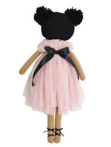 Alimrose Valentina Pom Pom Doll - Sparkle Pink - 48cm 