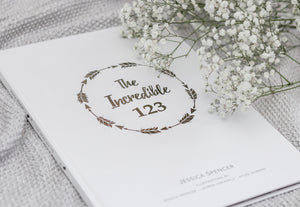 The Incredible 123 keepsake book