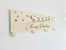 Load image into Gallery viewer, Christmas Stocking Hanger - Santa Sleigh