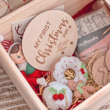 Load image into Gallery viewer, Christmas Eve boxes - Personalised wooden keepsake Christmas Eve boxes