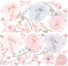 Load image into Gallery viewer, Removable wall decals Bows and Roses sticker