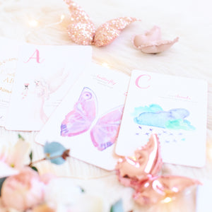 The Enchanting ABC learning flash cards