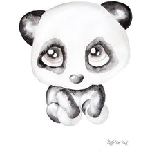 Load image into Gallery viewer, Poppy the Panda - Watercolour print - Hope &amp; Jade