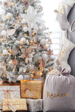 Load image into Gallery viewer, Personalised Velvet Christmas Santa Sack