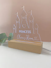 Load image into Gallery viewer, Personalised Night Light - Princess Castle